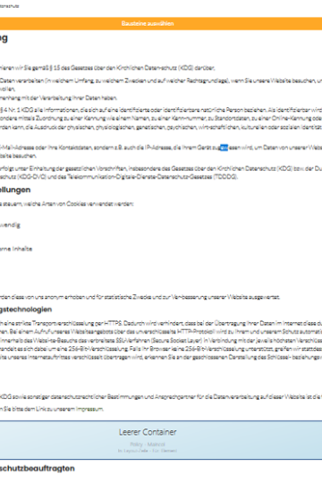 Datenschutz-Seite-vorgefertigt