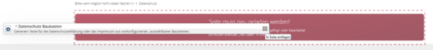 Datenschutzbaukasten
