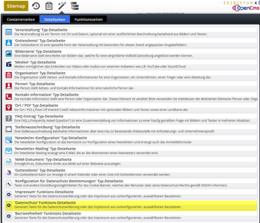 Detailseite